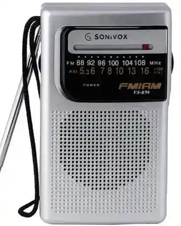 Radio Sonivox Vs-r96 Am/fm De Bolsillo