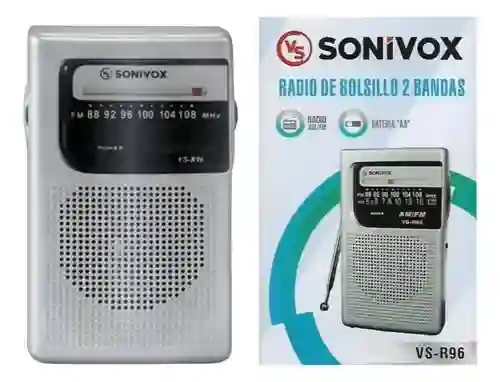 Radio Sonivox Vs-r96 Am/fm De Bolsillo