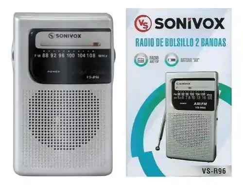 Radio Sonivox Vs-r96 Am/fm De Bolsillo