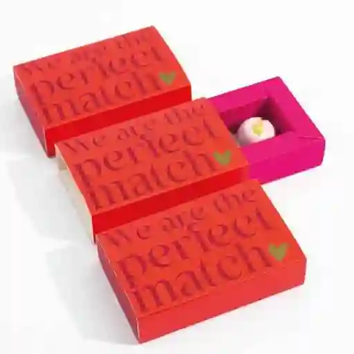 Caja Amor Y Amistad 7x3.3x2.5 Cms