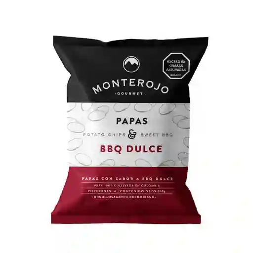 Papas Bbq Dulce X100gr Monterojo