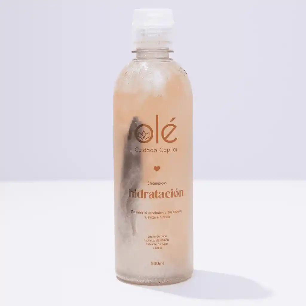 Shampoo Hidratación Coco, Canela & Miel. 500 Ml