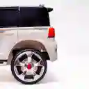 Carro Montable Toyota Land Cruiser 6v Control Remoto Blanco Niños