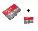 Combo Microsd Sandisk 128gb + 256gb Clase 10 A1 120mb/s
