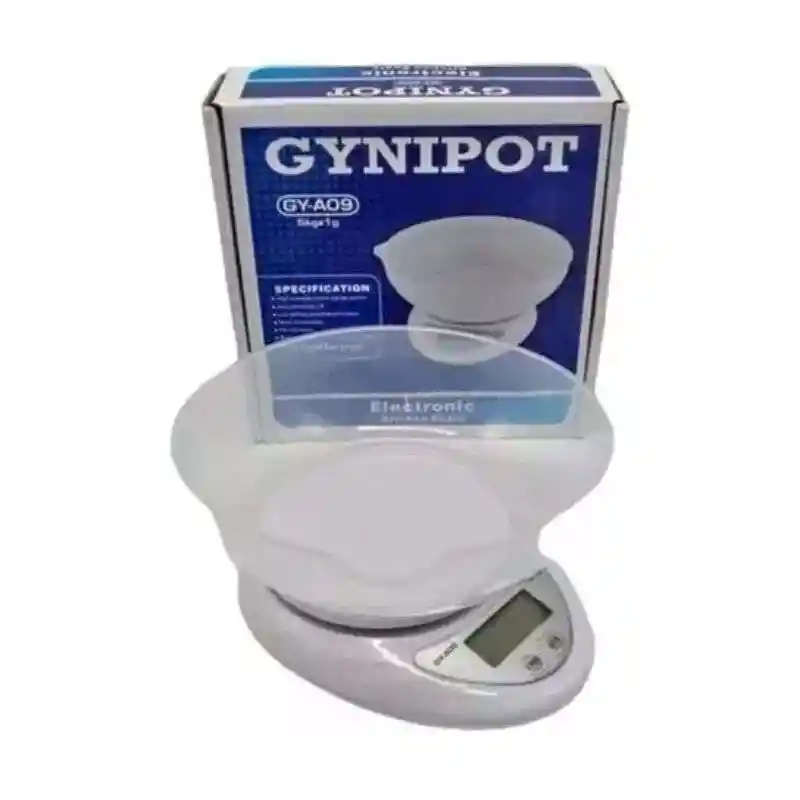 Gramera Digital Con Taza 5kg Gynipot Gy-a09
