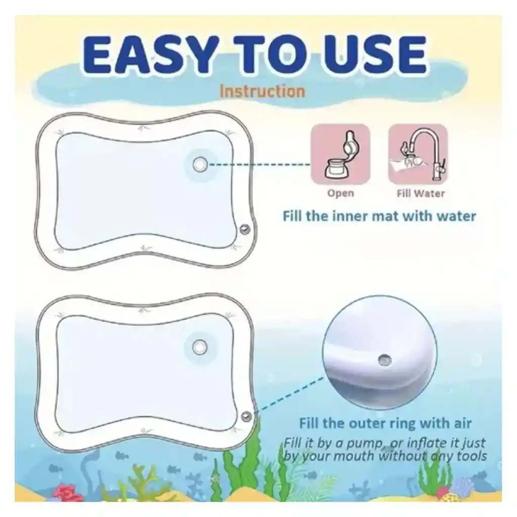 Tapete De Juego, Agua