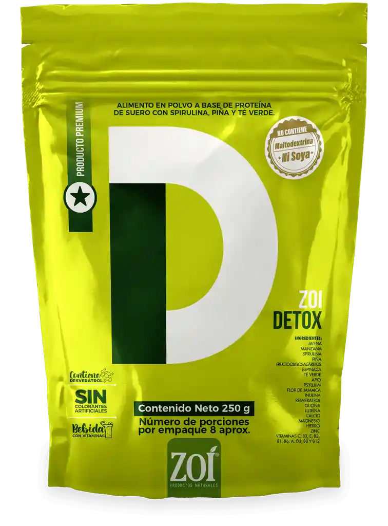 Detox X 250 Gr Zoi