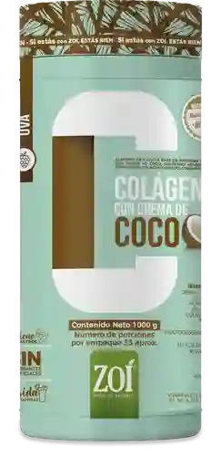 Colageno Con Crema De Coco Zoi X 1000g