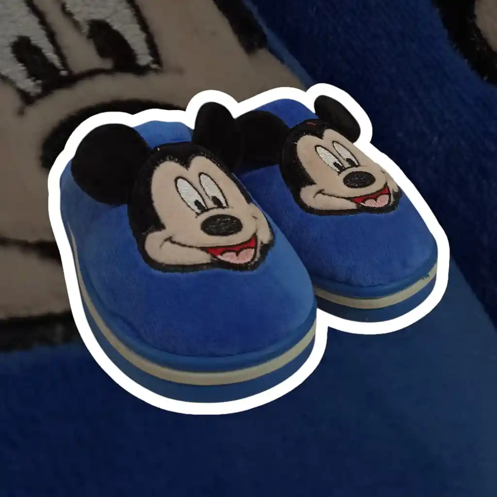 Babuchas Chanclas Talla 26/27 De Peluche Niño