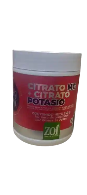 Citrato Mg + Citrato K X 250+50 Zoi