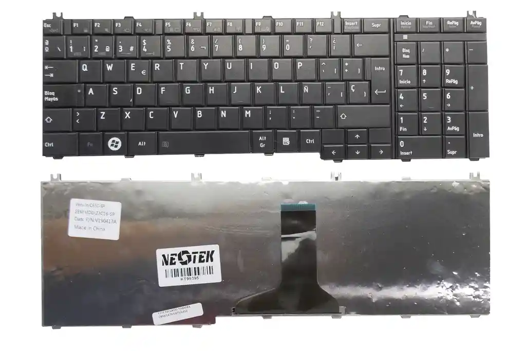 Teclado Toshiba C650/l670/l675/l650