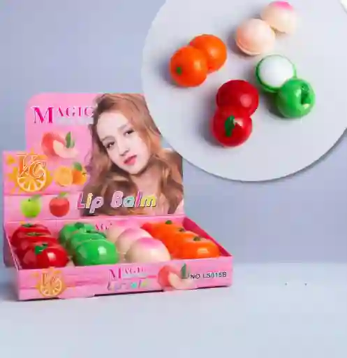 Hidratante De Labios Tipo Eos Frutas