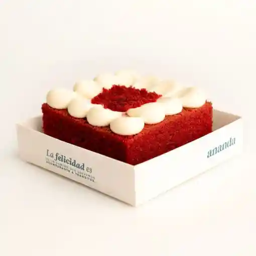 Torta De Red Velvet Sin Azúcar - Amor & Amistad