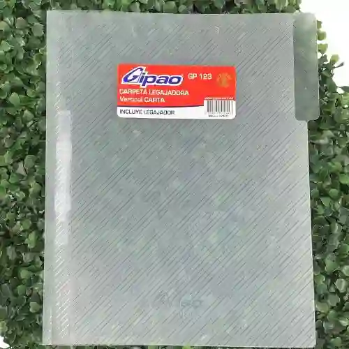 Carpeta Legajadora Plastica Carta - Transparente