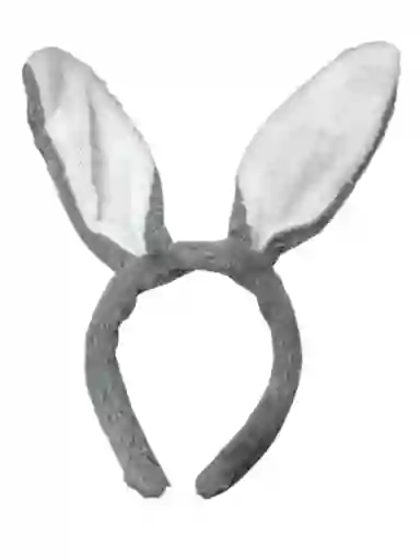 Diadema Orejas De Conejo Para Fiesta De Halloween