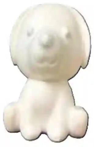 Perro De Icopor Mediano 26 Cm