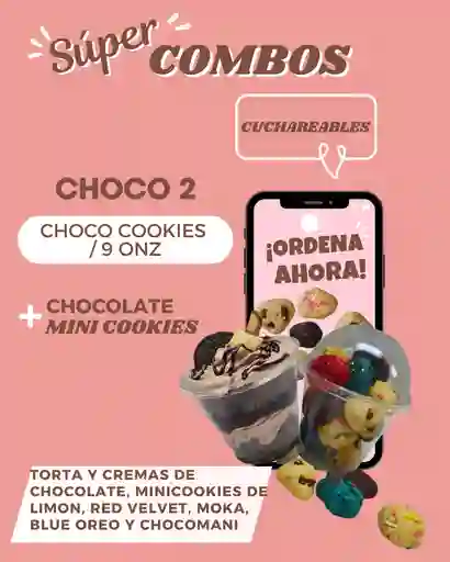 Cuchareable De Chocolate + Minicookies Surtidas 9 Onz