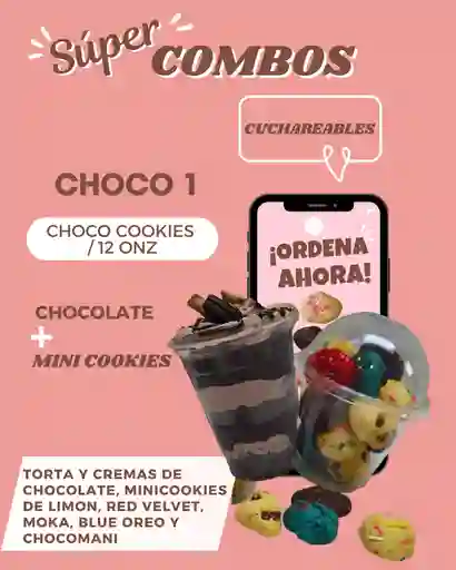 Cuchareable De Chocolate + Minicookies Surtidas 12 Onz