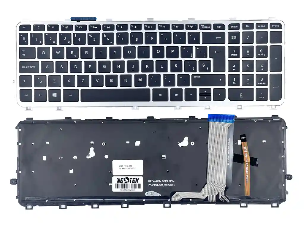 Teclado Hp Envy 15j/17j