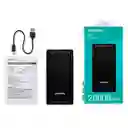 Cargador Bateria Portatil Adata Pbc20 20.000 Mah Usb Tipo A Y C Negro