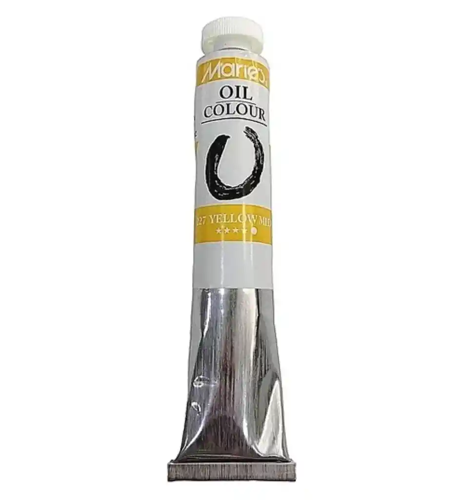 Pintura En Oleo 216 Yellow Pale X50ml Marca Maries Oil Colour