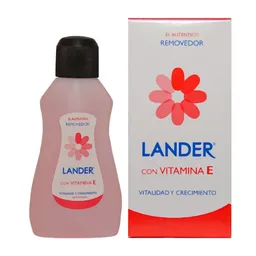 Lander Removedor De Esmalte Con Vitamina E X 35ml