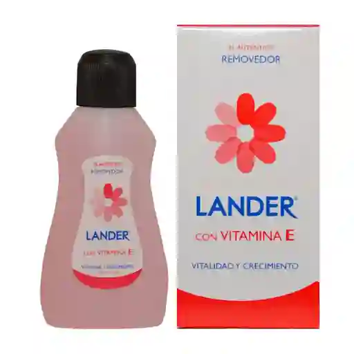 Lander Removedor De Esmalte Con Vitamina E X 35ml
