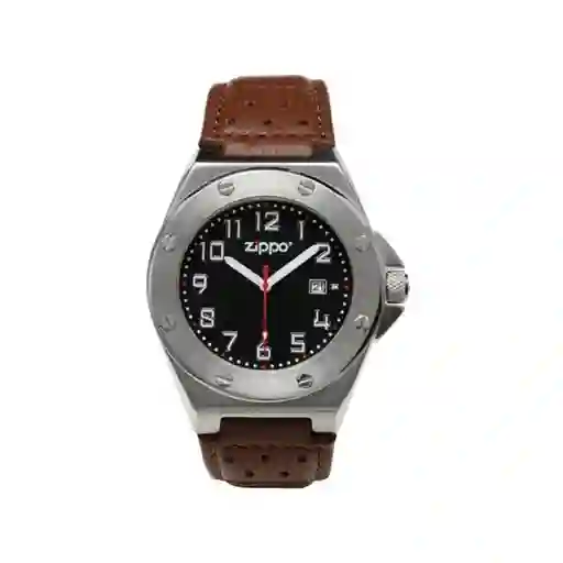 Reloj Zippo Deportivo Pulso Café