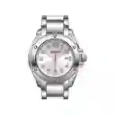 Reloj Zippo Deportivo Plateado Pulso En Acero
