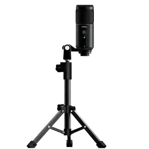Microfono Tipo Gamer/podcast Con Base Para Escritorio Omakara Vsg Original - Contra Entrega