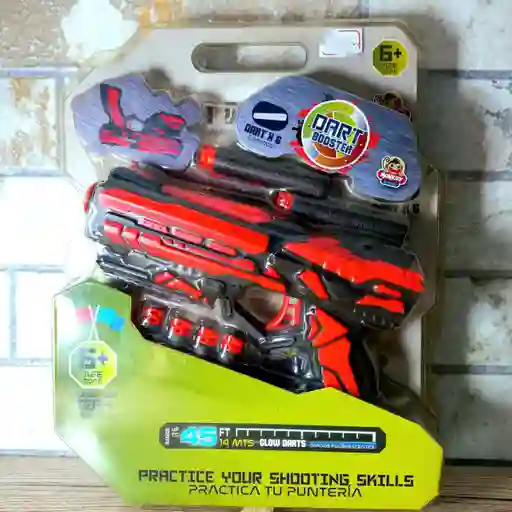 Pistola Dardos Monkey 6 Dardos