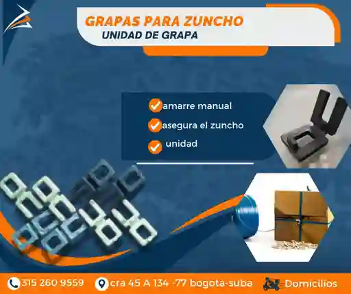 Grapas Para Zuncho Unidad Para Empaque Y Embalaje