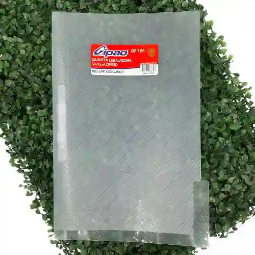 Carpeta Legajadora Plastica Oficio - Transparente