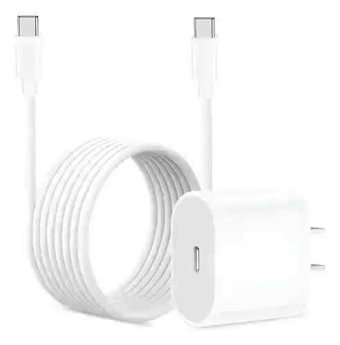 Cargador Con Cable35w Para Iphone 15, 15 Pro, 16