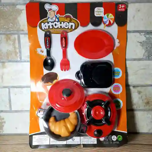 Set De Cocina Blister