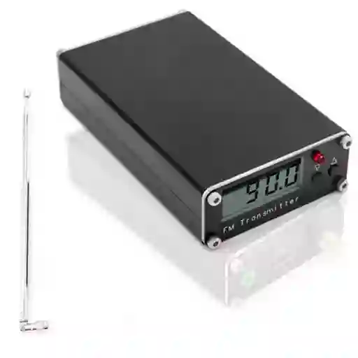 Trasmisor Fm Estereo 0.5w 2km76-108mhz Con Antena De Radio