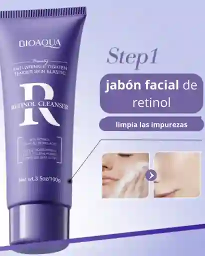 Jabón Facial Retinol Bioaqua
