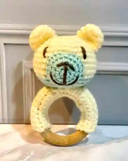 Sonajero, Muñeco De Apego Oso