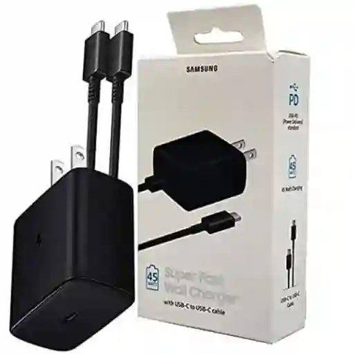 Cargador Súper Rápido Usb C 45w