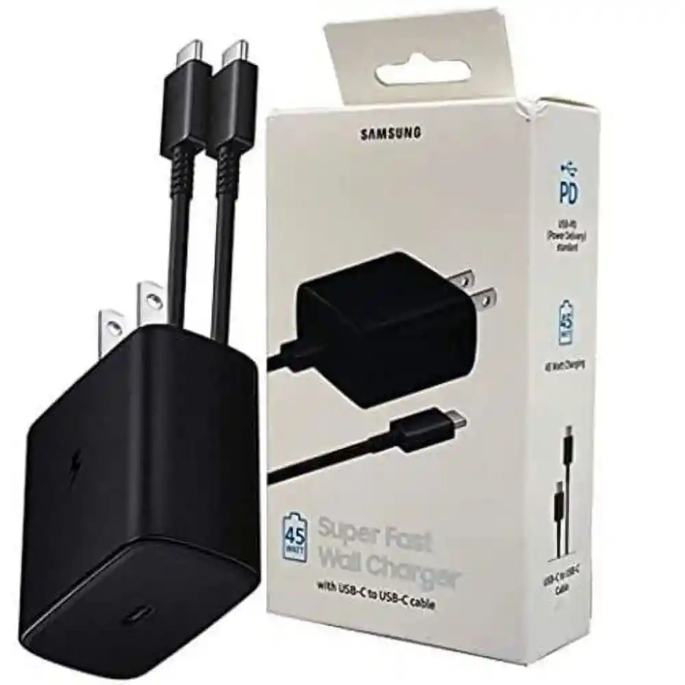 Cargador Súper Rápido Usb C 45w
