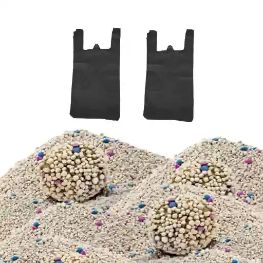 Arena Importada 4,5 Kg Mas 200 Bolsas