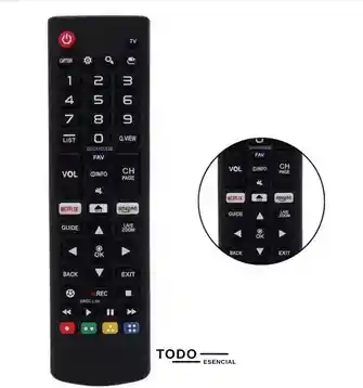 Control Remoto Tv Lg Generico