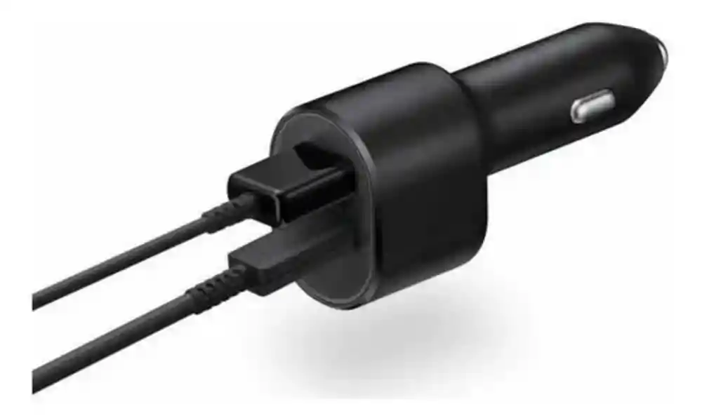Cargador De Carro 2 En 1 De 45w + 15w Samsung