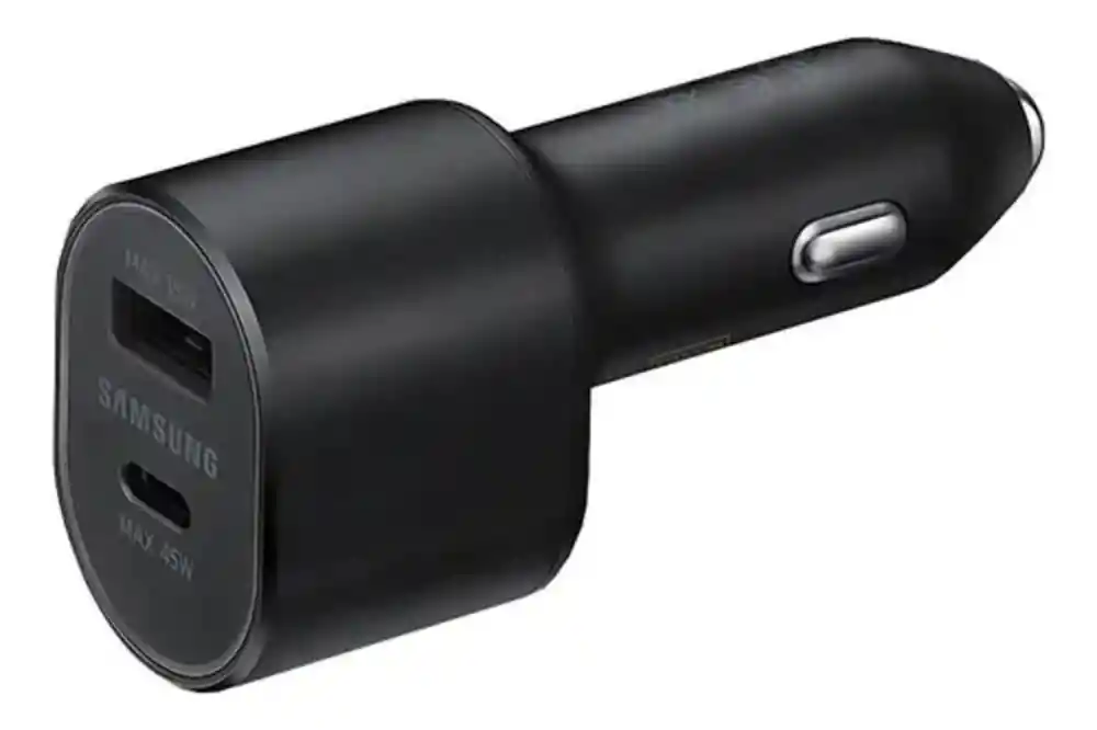 Cargador De Carro 2 En 1 De 45w + 15w Samsung