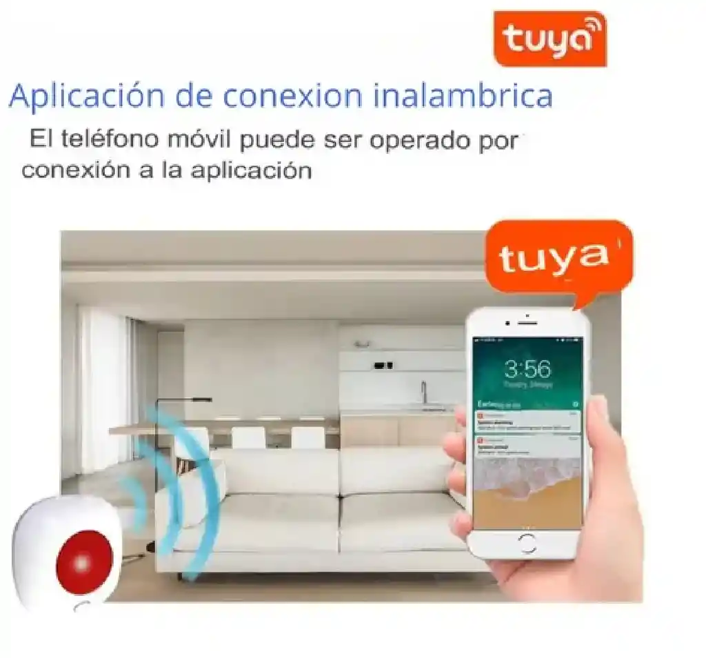 Sirena Estroboscopica Inteligente App Tuya