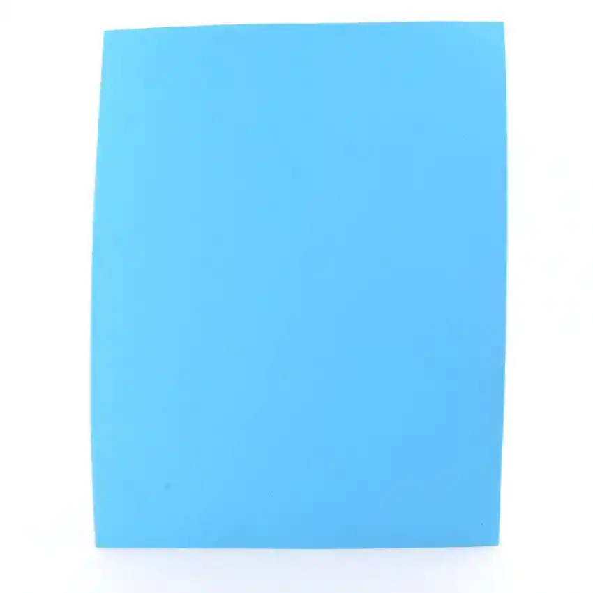Foami Azul Claro Medio Pliego O 4 Cartas
