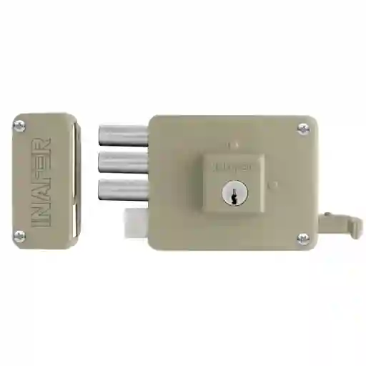 Cerradura / Chapa Inafer C-333 Mega Izquierda