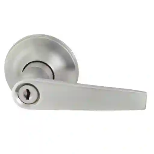 Cerradura / Chapa De Manija Segurex Júpiter Baño A40s Cromado Mate