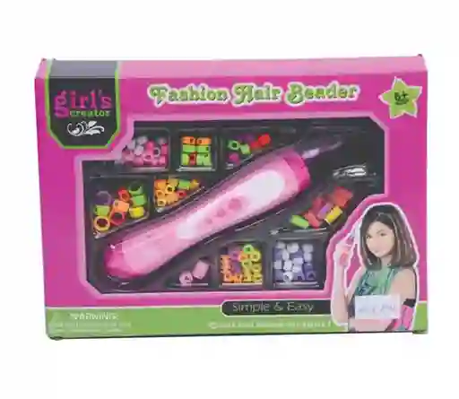 Juguete Kit De Peinados Y Belleza Hair Beader