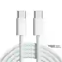 Cargador Iphone Tipo C Cable 2 Metros